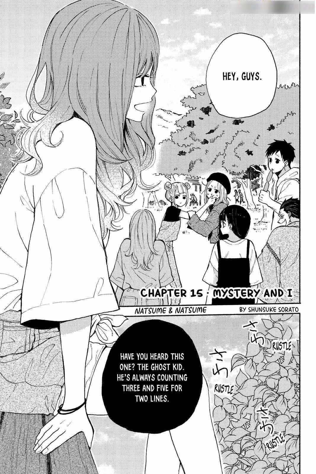 Natsume And Natsume Chapter 15 - Page 1