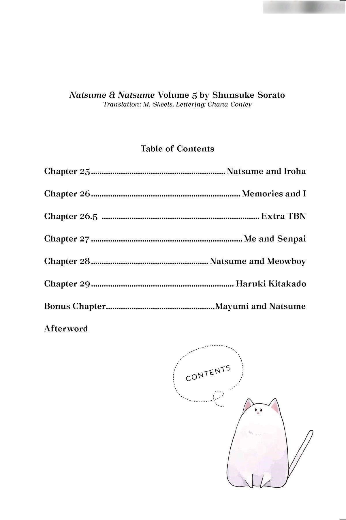 Natsume And Natsume Chapter 25 - Page 5