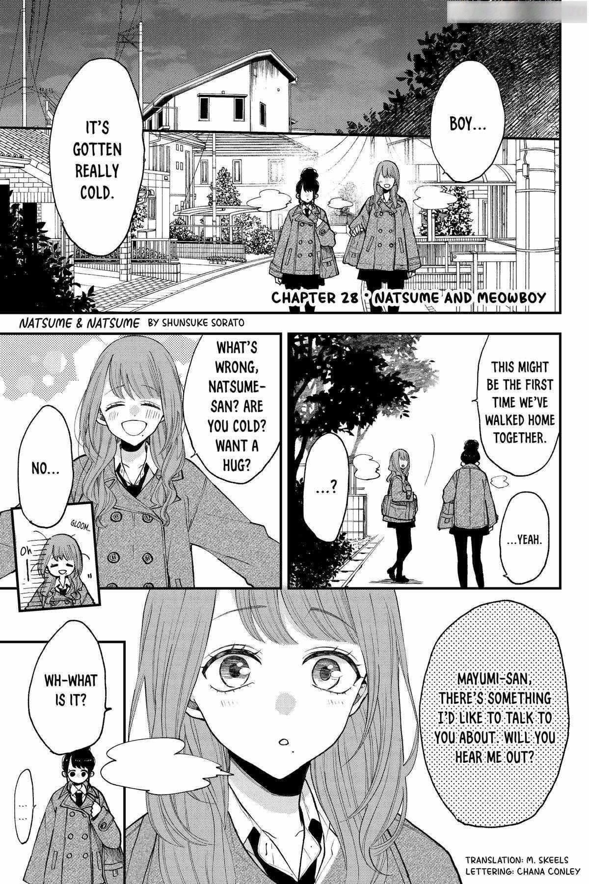 Natsume And Natsume Chapter 28 - Page 1