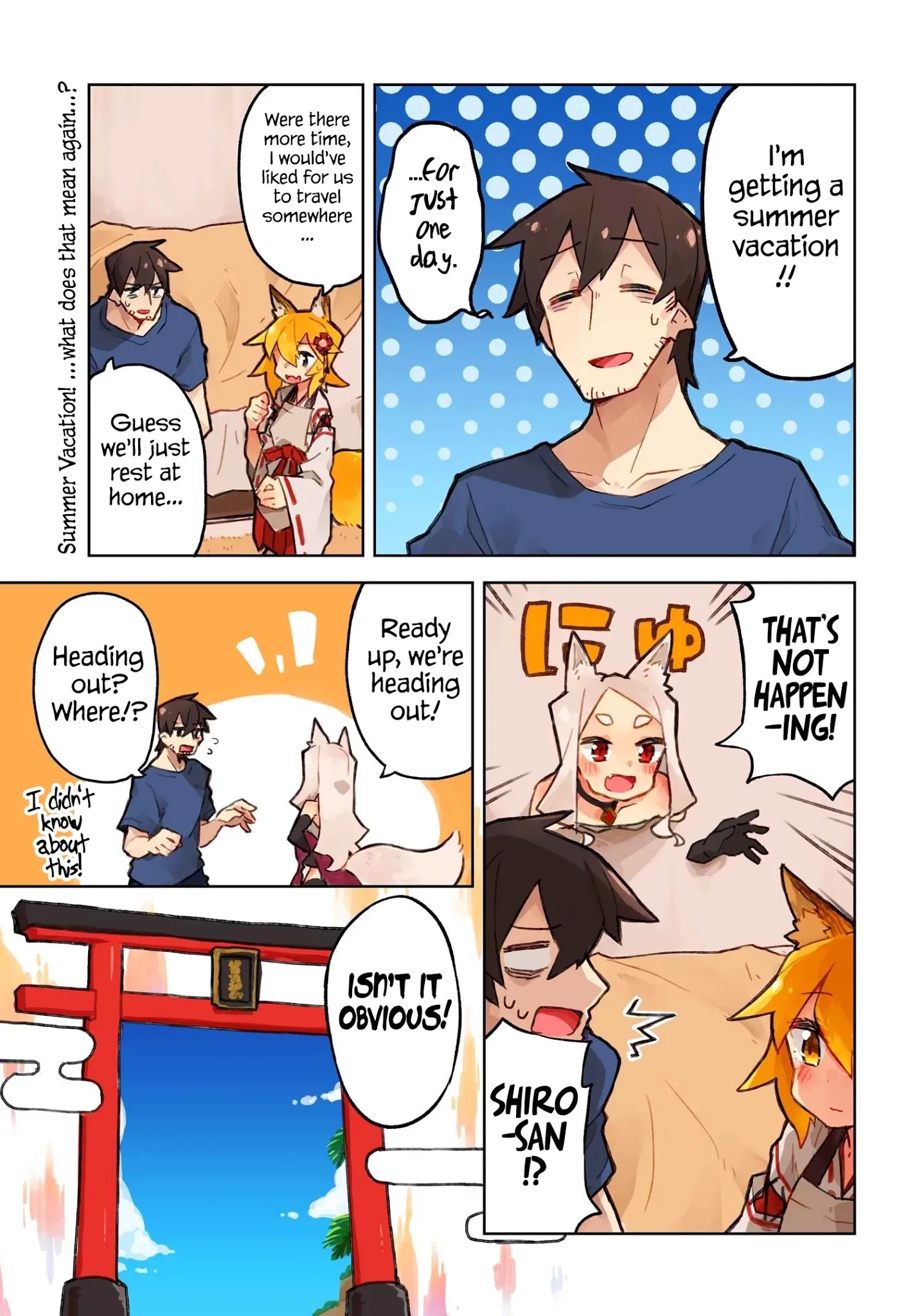 Sewayaki Kitsune No Senko-San Chapter 19 - Page 1