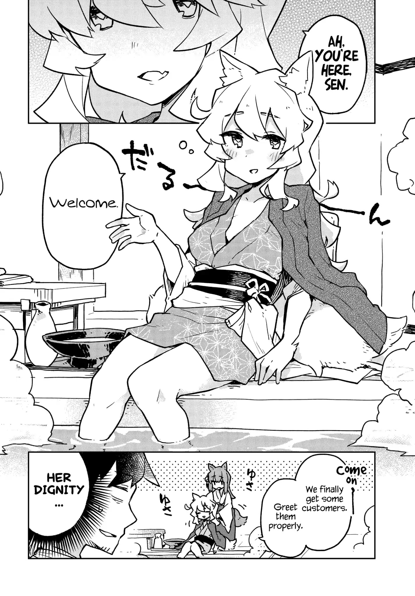 Sewayaki Kitsune No Senko-San Chapter 36 - Page 8