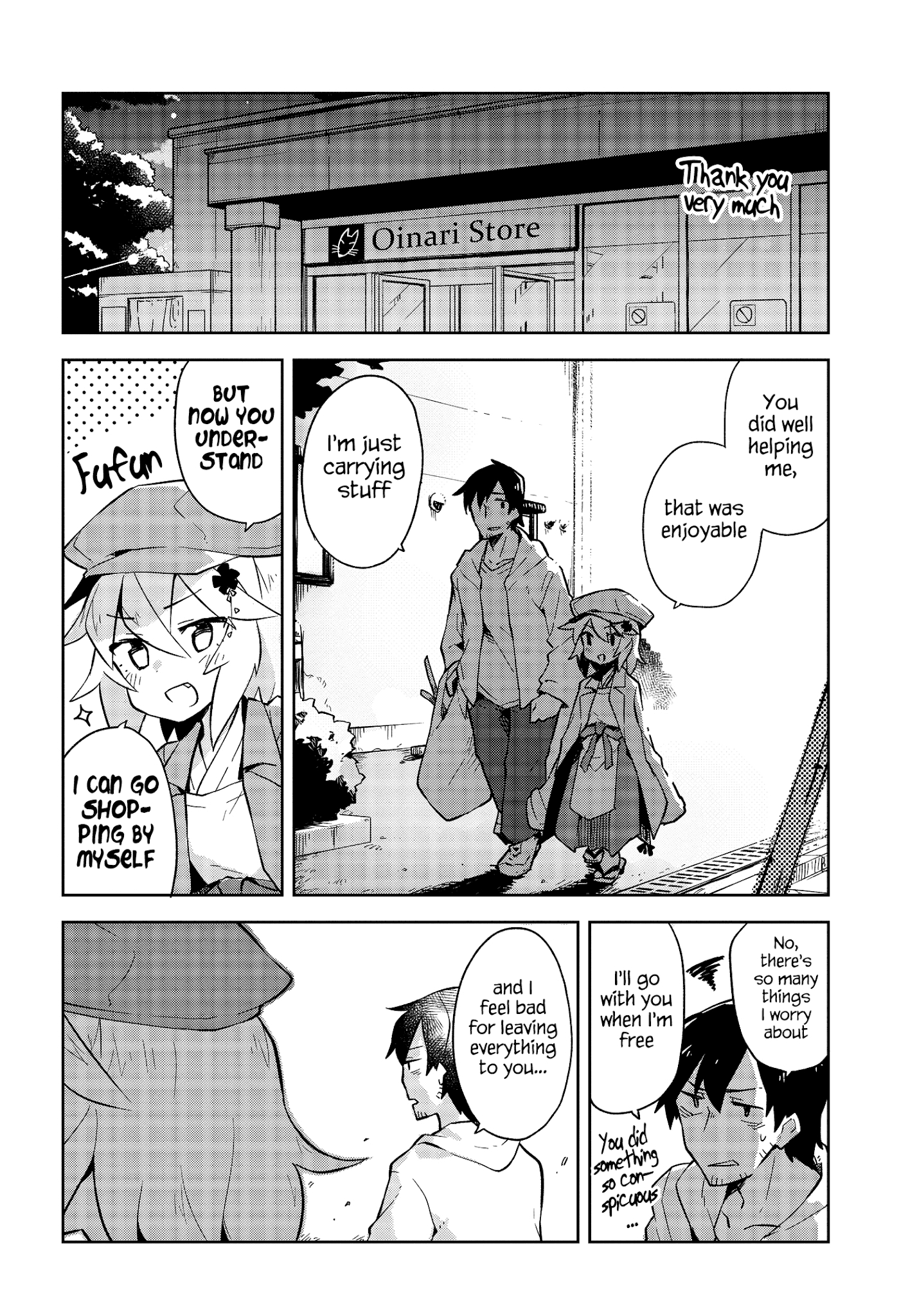 Sewayaki Kitsune No Senko-San Chapter 4 - Page 14