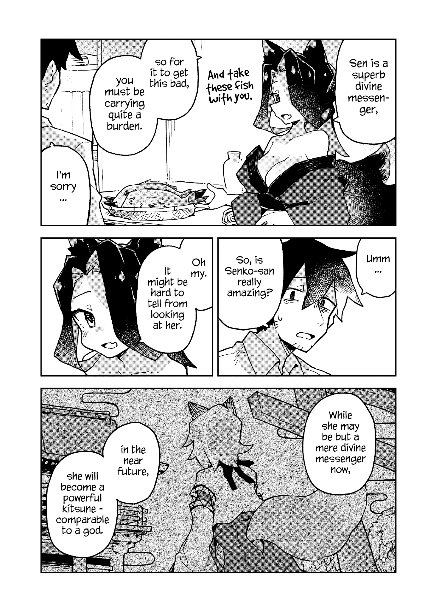 Sewayaki Kitsune No Senko-San Chapter 43 - Page 11