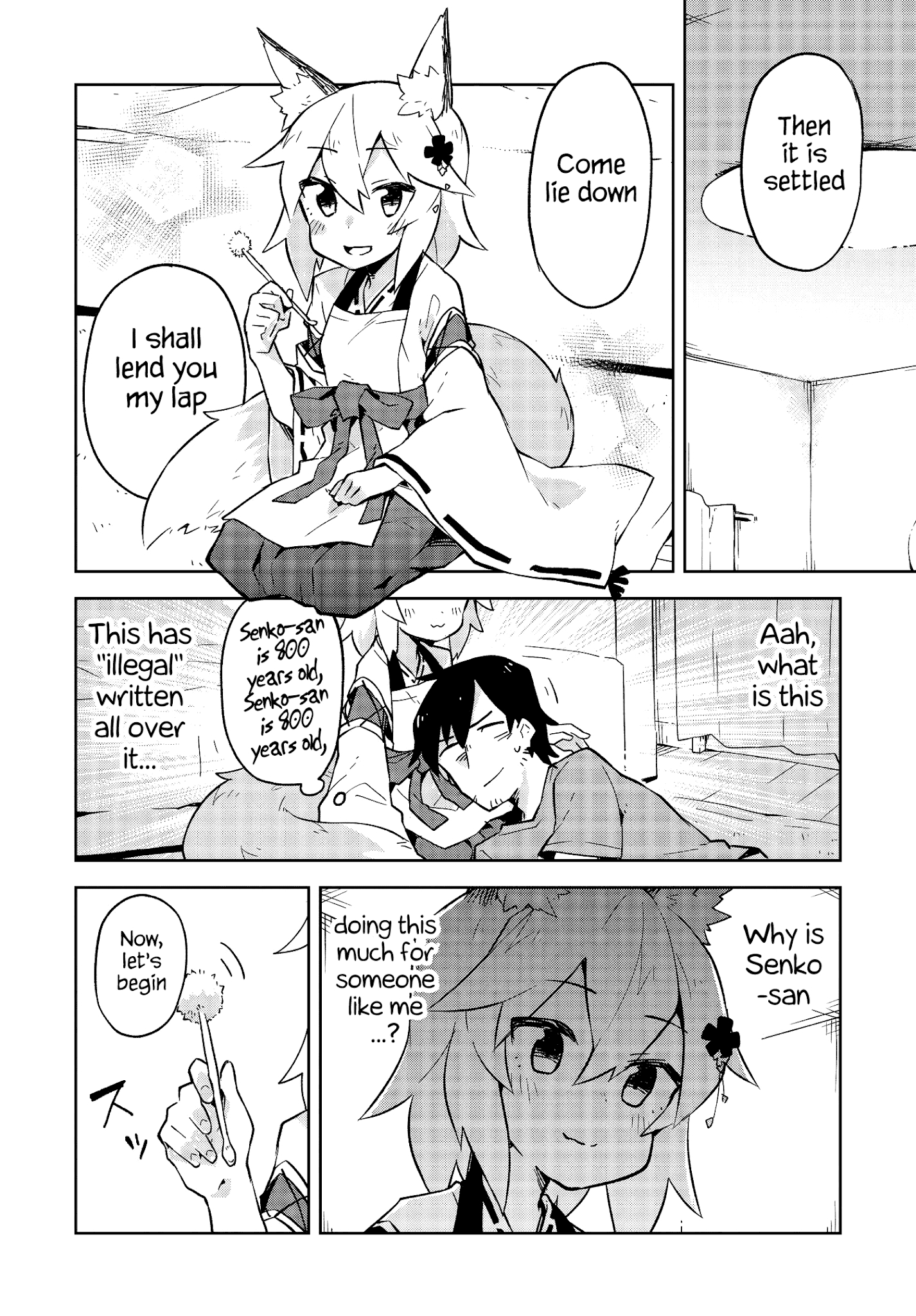 Sewayaki Kitsune No Senko-San Chapter 5 - Page 8