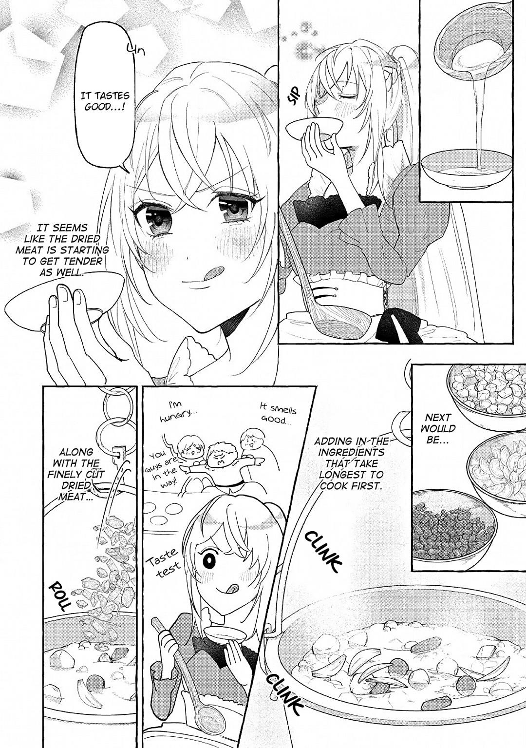 I Was Abandoned at Reincarnation, so I Will Cook with Fluffy Animals Chapter 3 - Page 6