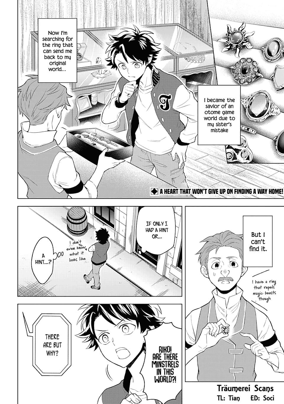 Transferred to Another World, but I’m Saving the World of an Otome Game!? Chapter 13 - Page 2