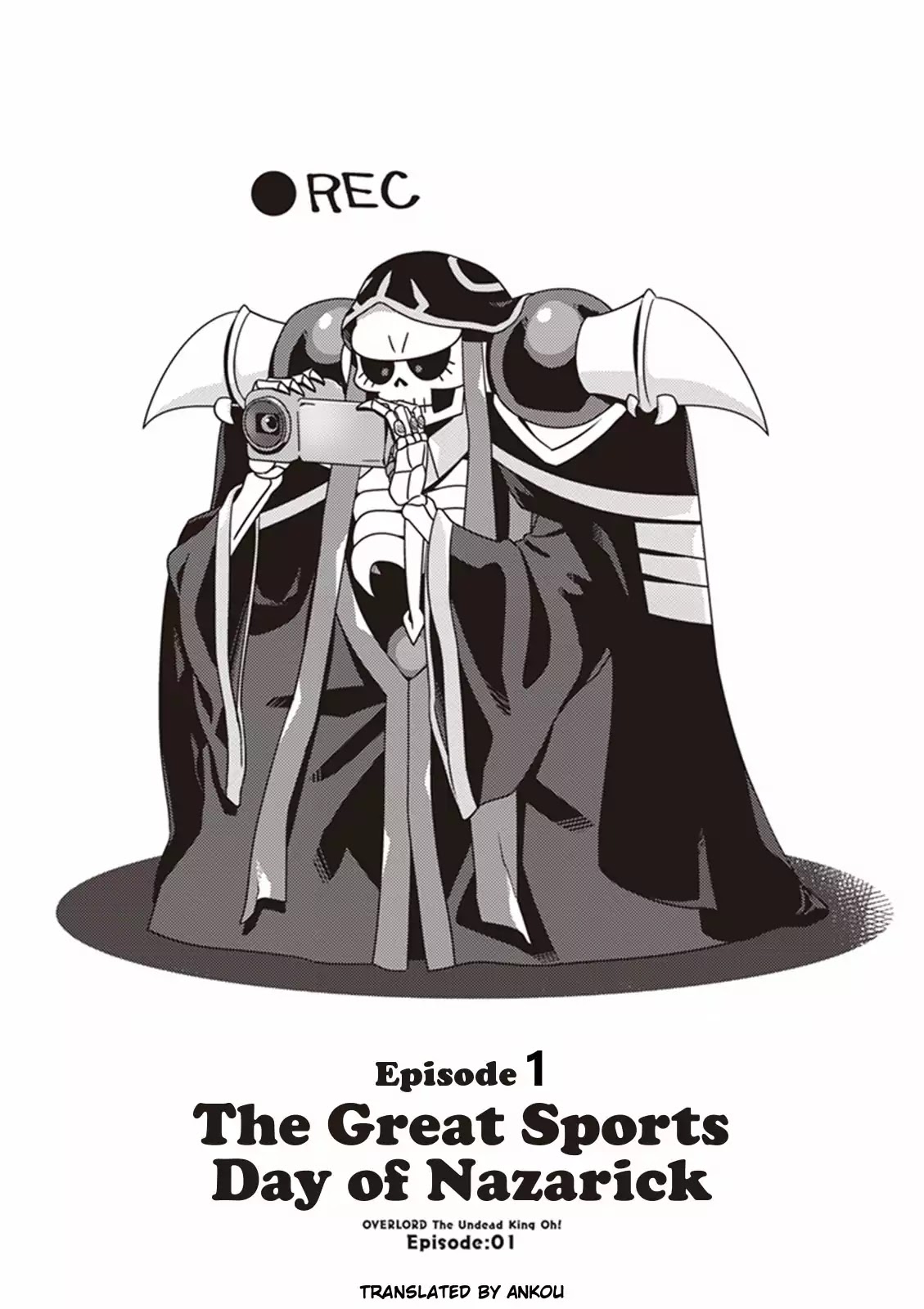 Overlord The Undead King Oh Chapter 1 - Page 1