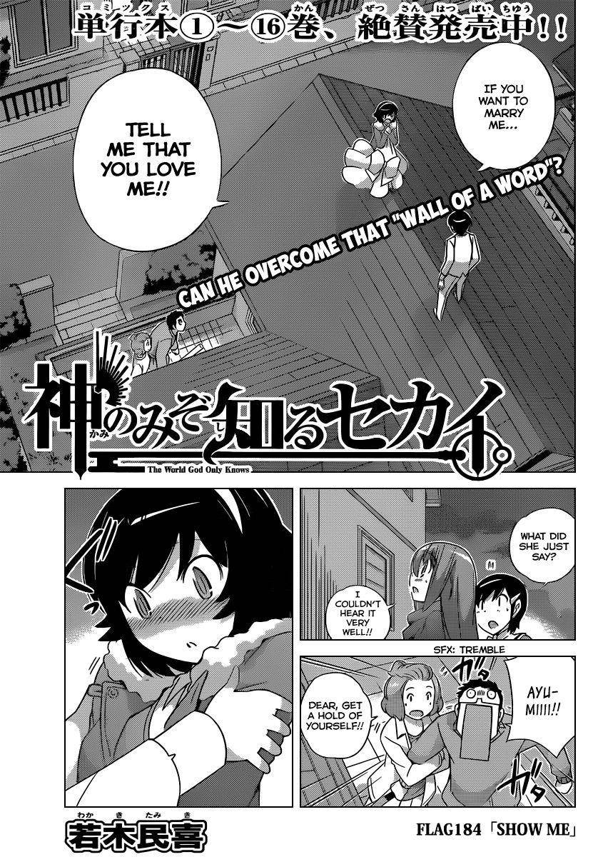 The World God Only Knows Chapter 184 - Page 2