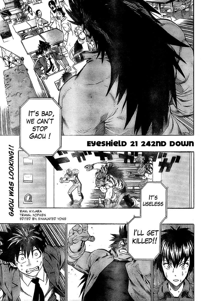 Eyeshield 21 Chapter 242 - Page 1