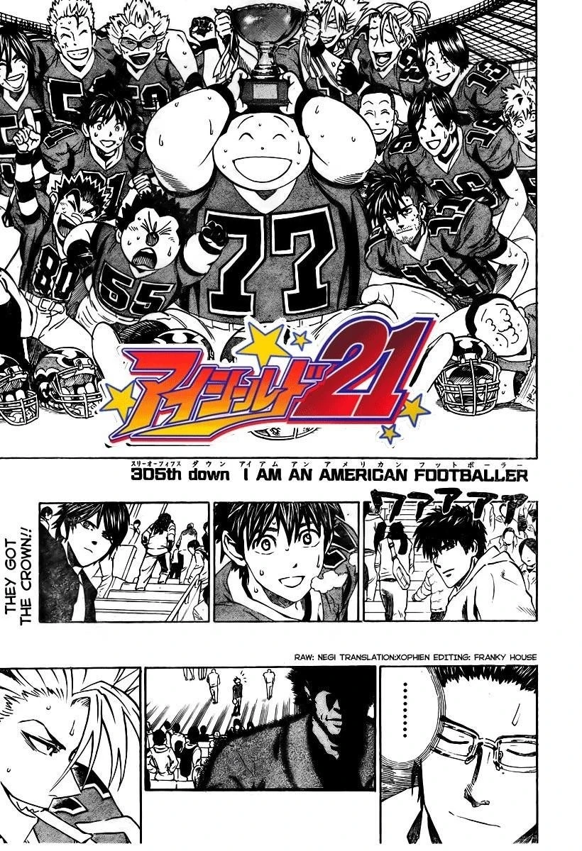 Eyeshield 21 Chapter 305 - Page 1