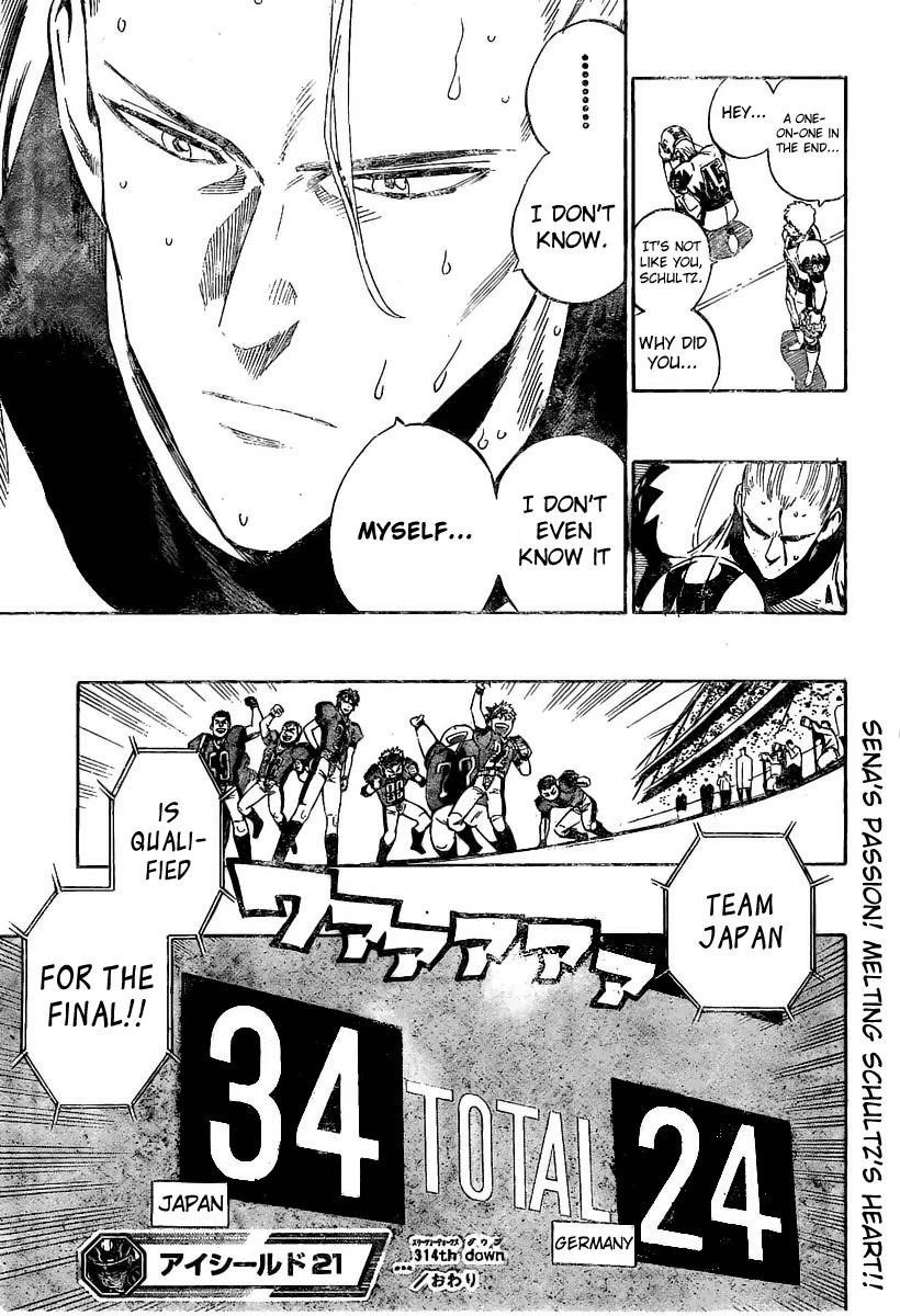 Eyeshield 21 Chapter 314 - Page 19