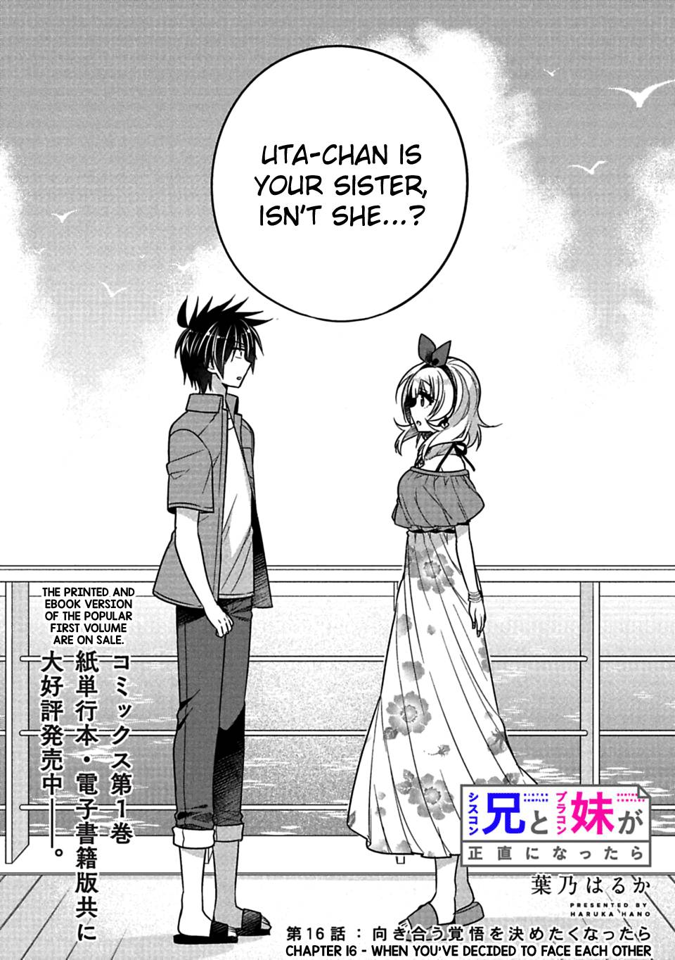 SISCON ANI TO BROCON IMOUTO GA SHOUJIKI NI NATTARA Chapter 16 - Page 2