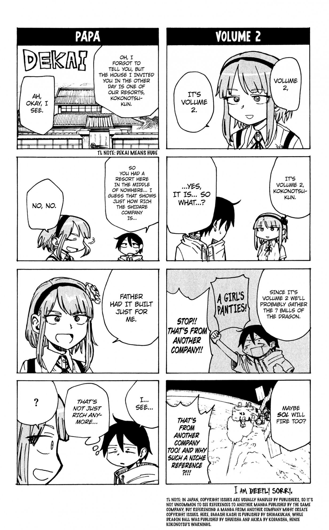 Dagashi Kashi Chapter 38.5 - Page 3