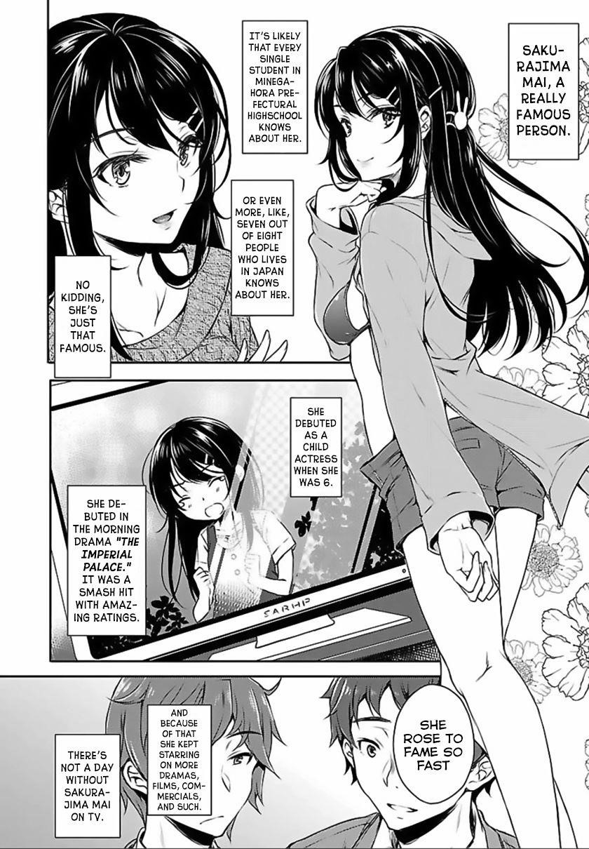 Rascal Does Not Dream of Bunny Girl Senpai Chapter 1 - Page 14