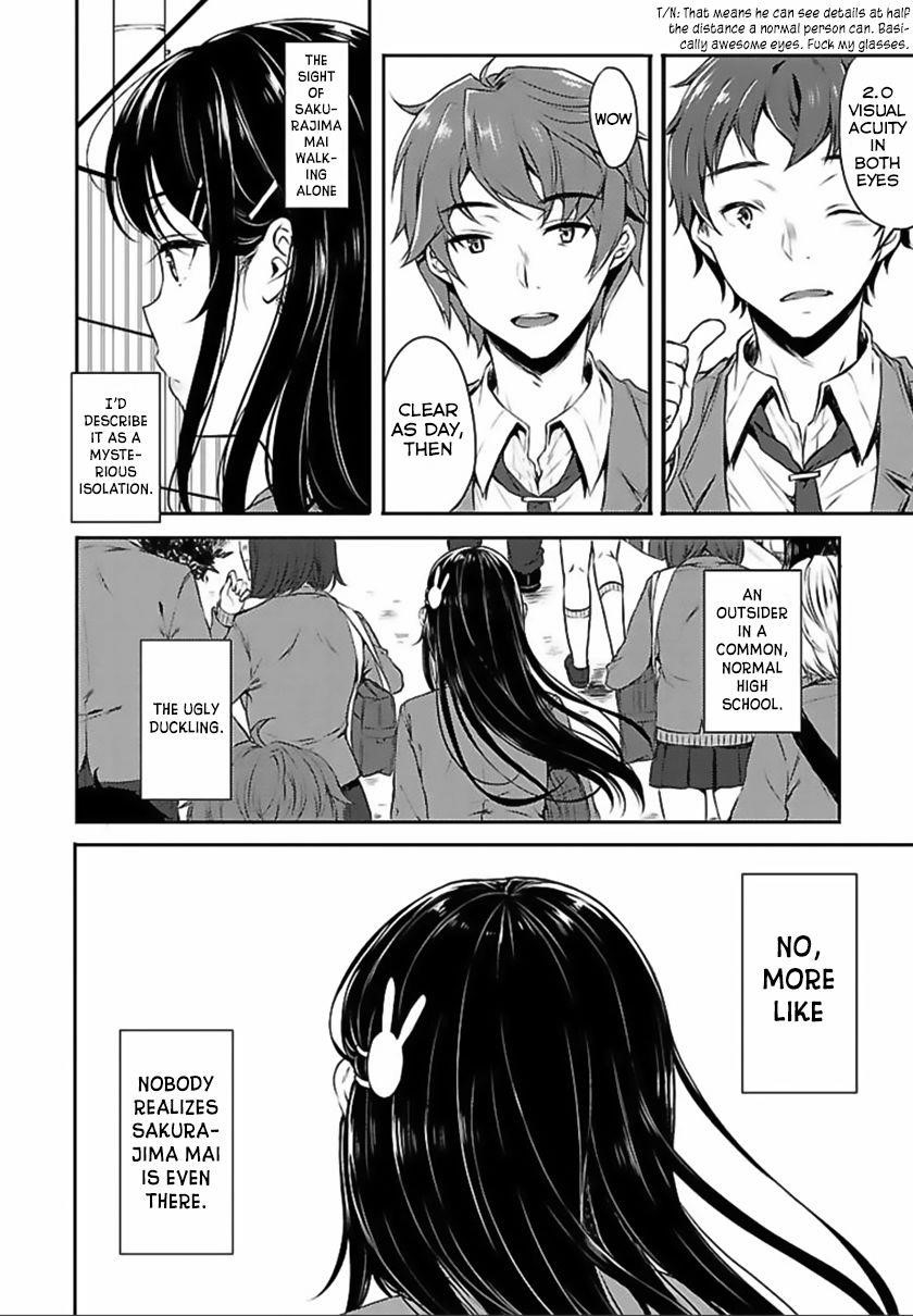 Rascal Does Not Dream of Bunny Girl Senpai Chapter 1 - Page 19