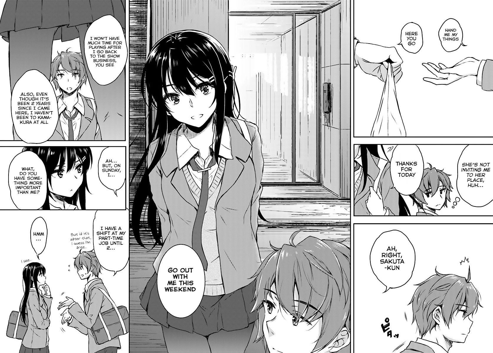 Rascal Does Not Dream of Bunny Girl Senpai Chapter 10 - Page 8