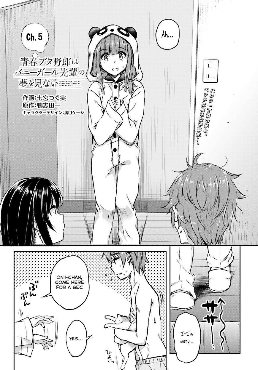 Rascal Does Not Dream of Bunny Girl Senpai Chapter 5 - Page 1