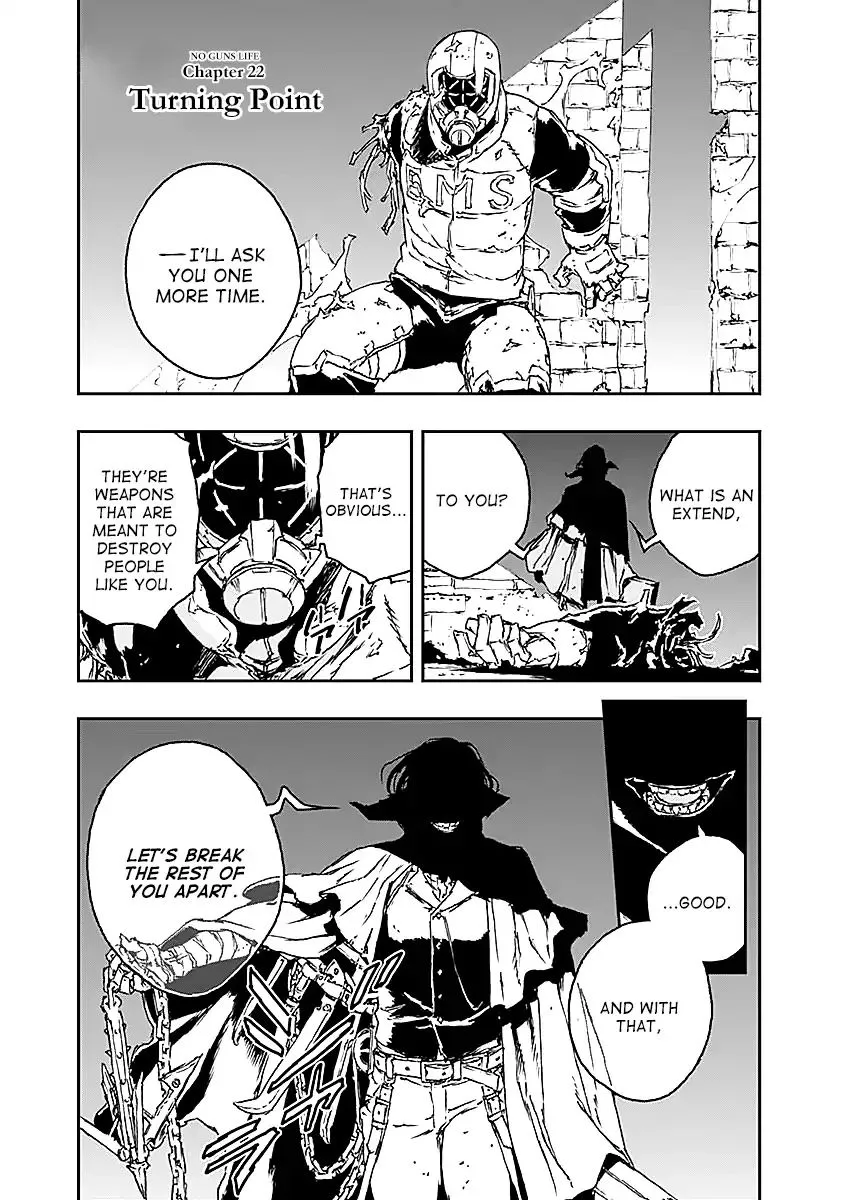 No Guns Life Chapter 22 - Page 1