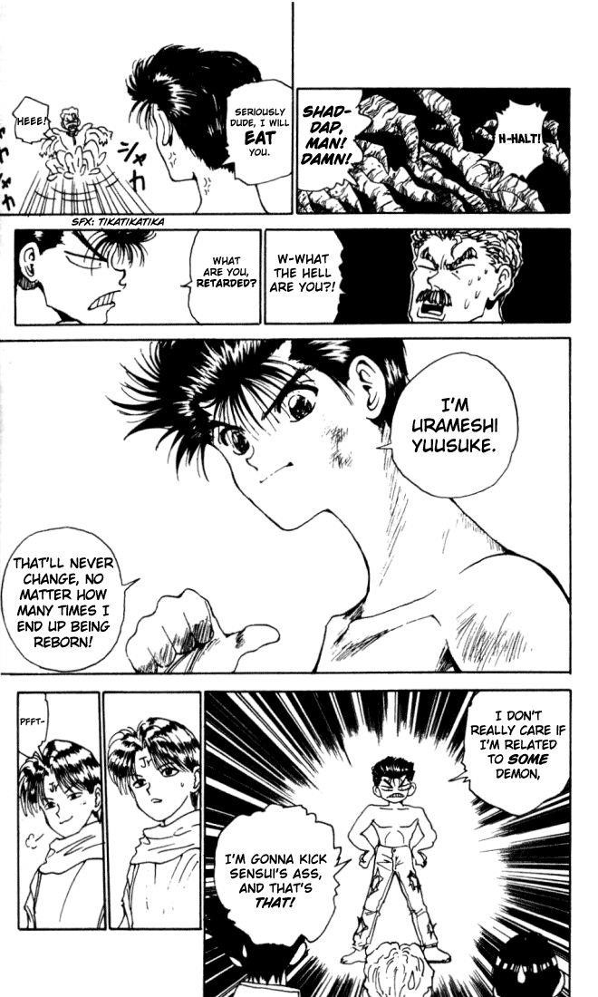 YuYu Hakusho Chapter 150 - Page 17