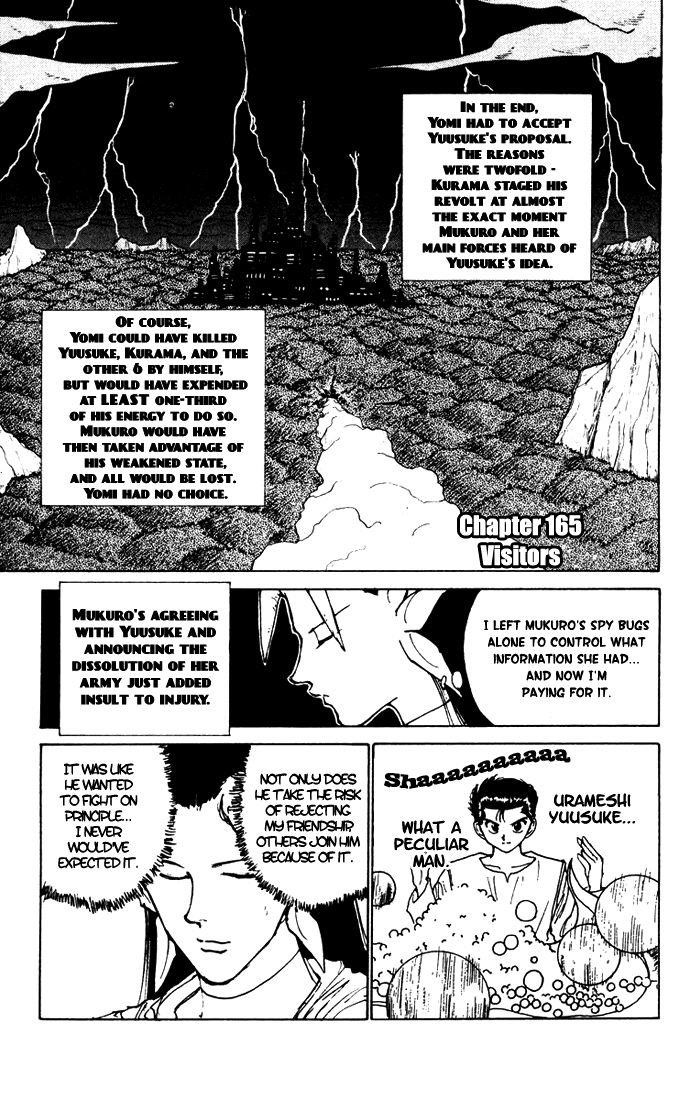 YuYu Hakusho Chapter 165 - Page 3