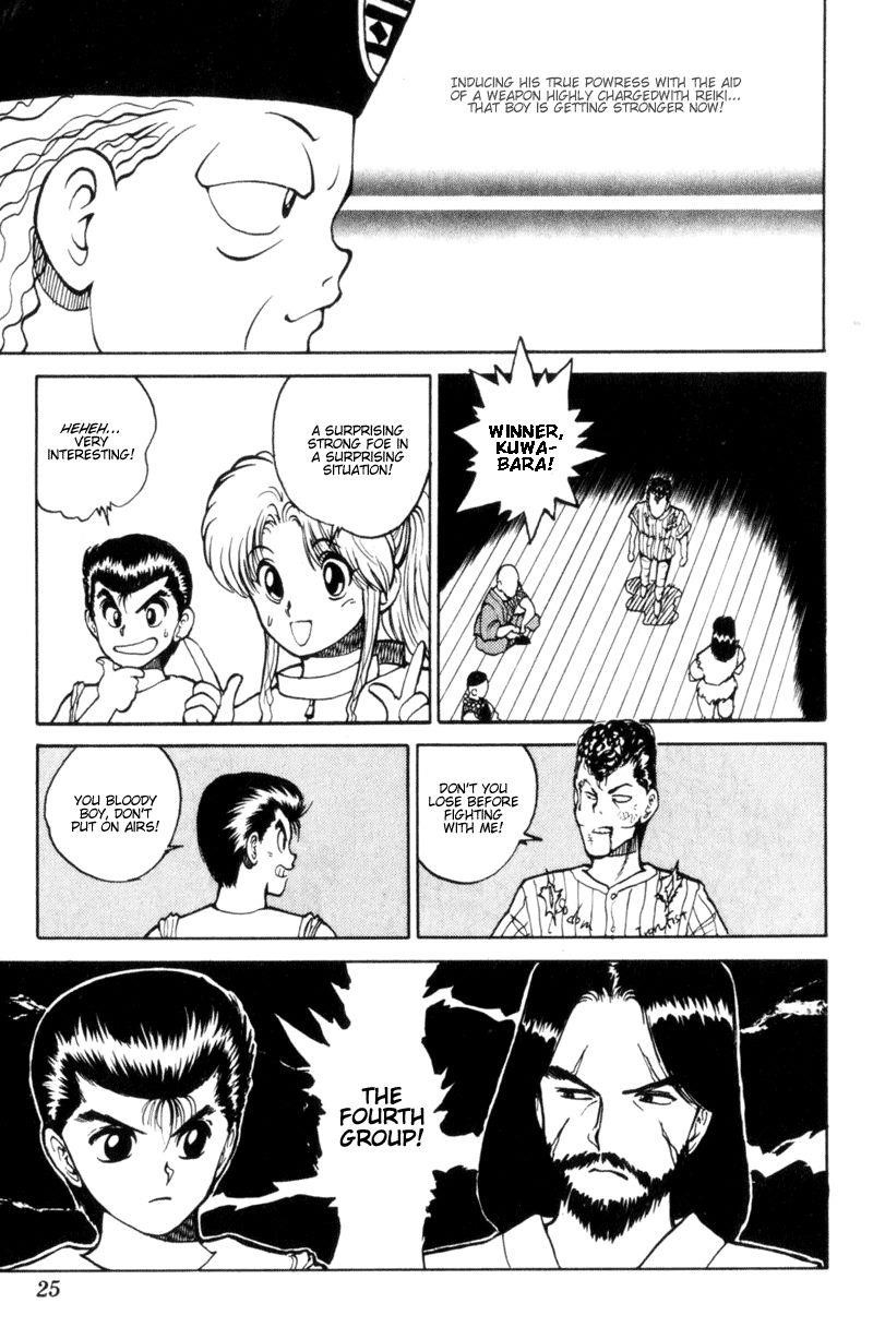 YuYu Hakusho Chapter 28 - Page 22