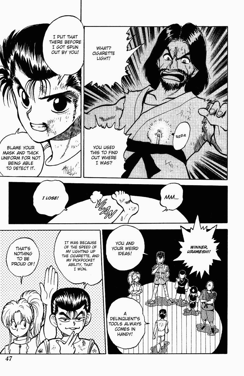 YuYu Hakusho Chapter 29 - Page 22