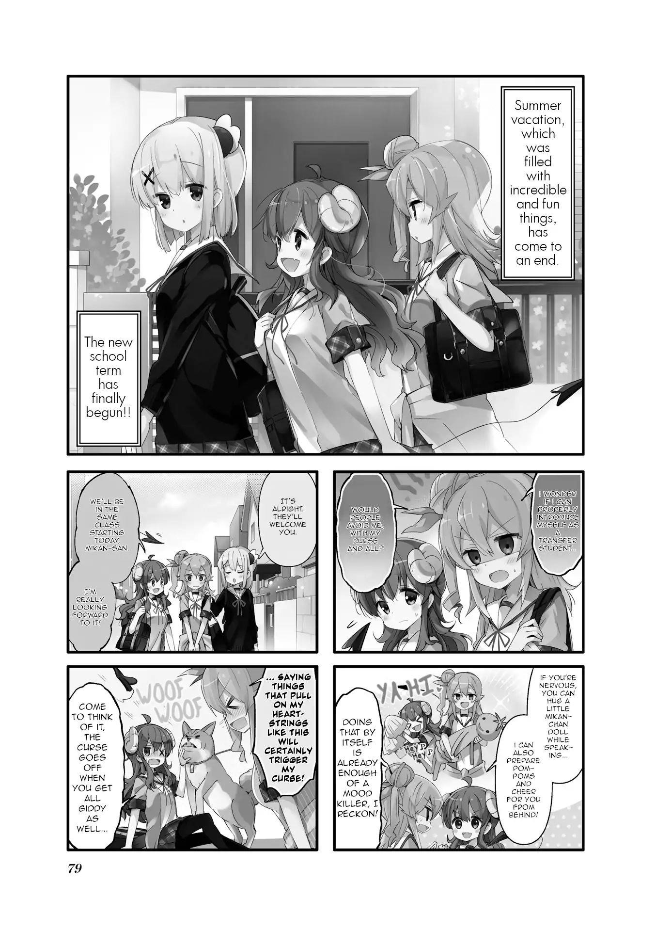 Machikado Mazoku Chapter 48 - Page 1