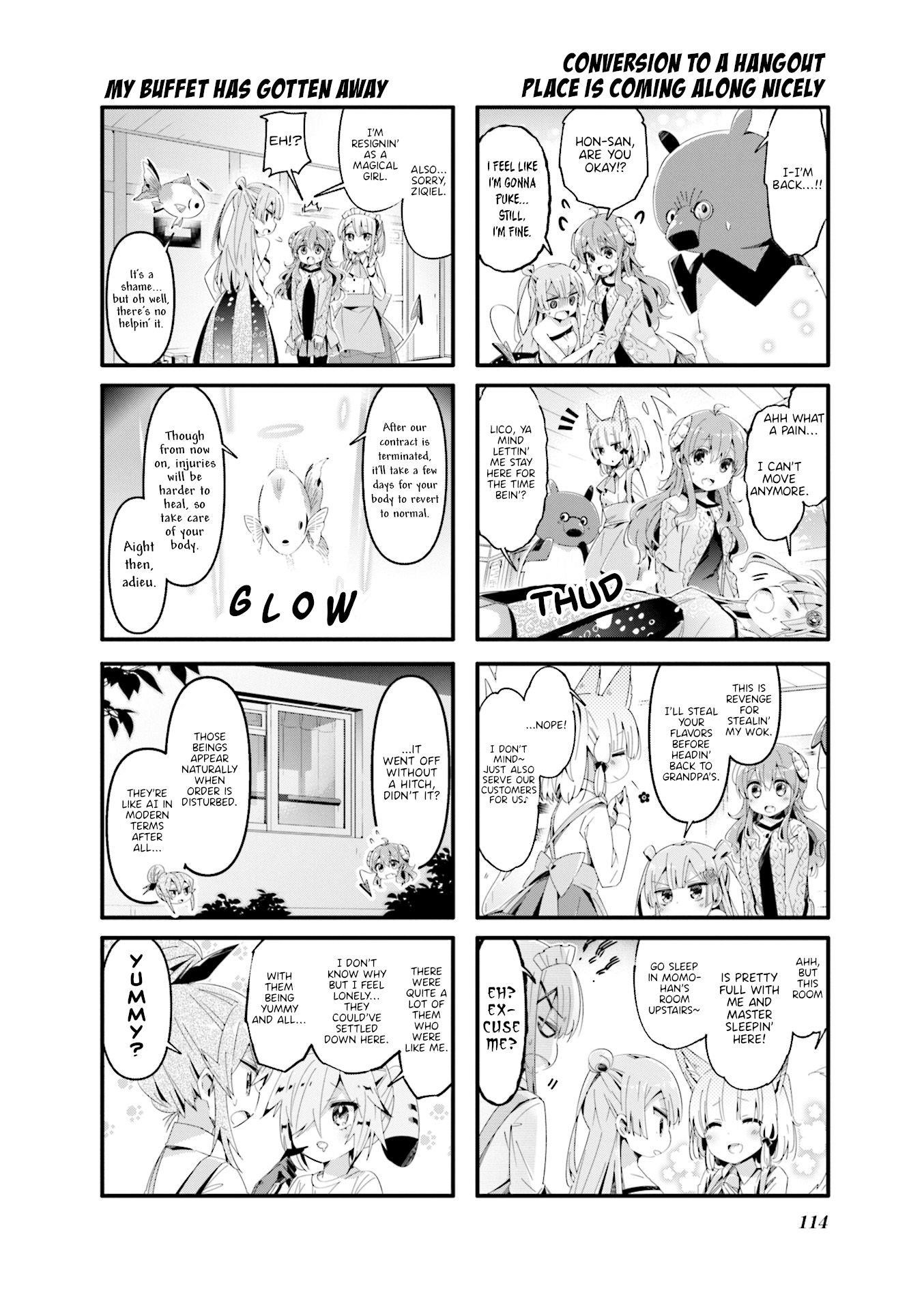 Machikado Mazoku Chapter 64 - Page 4