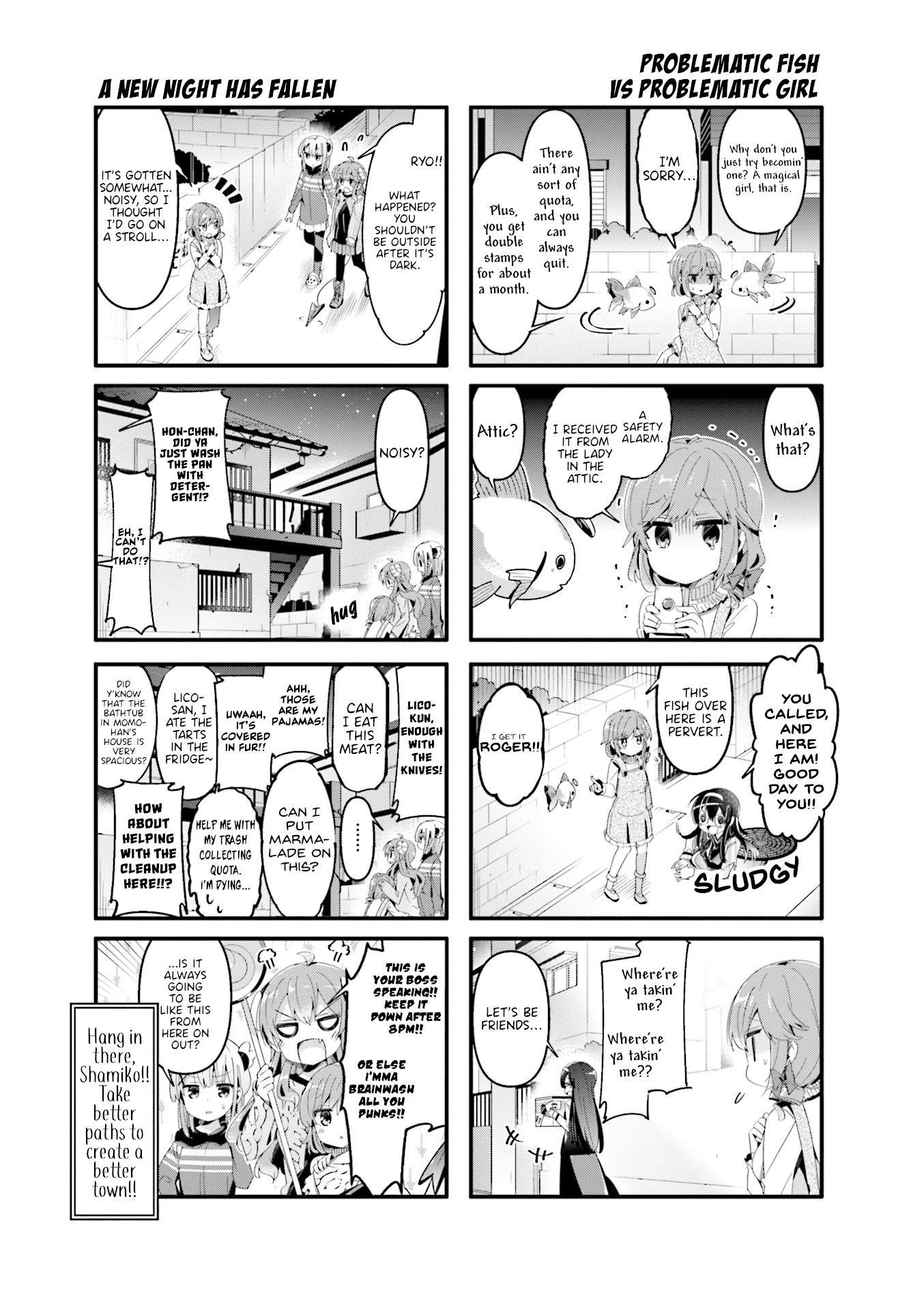 Machikado Mazoku Chapter 64 - Page 9