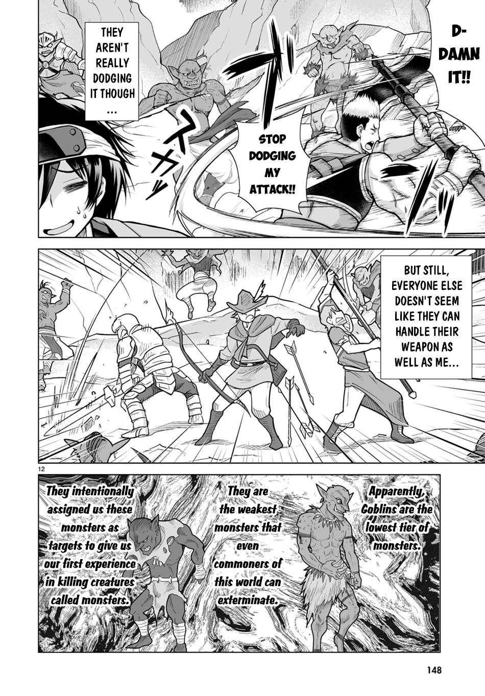 I Was Summoned to Another World, but I Got the Power to Cut Anything, so It Was Easy Mode Chapter 2 - Page 12