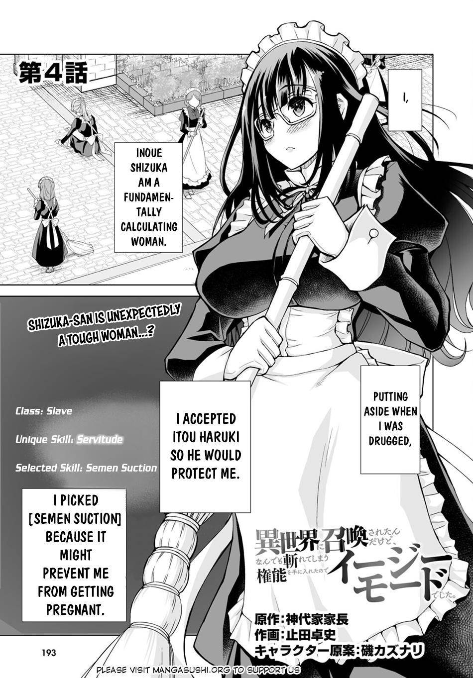 I Was Summoned to Another World, but I Got the Power to Cut Anything, so It Was Easy Mode Chapter 4 - Page 1