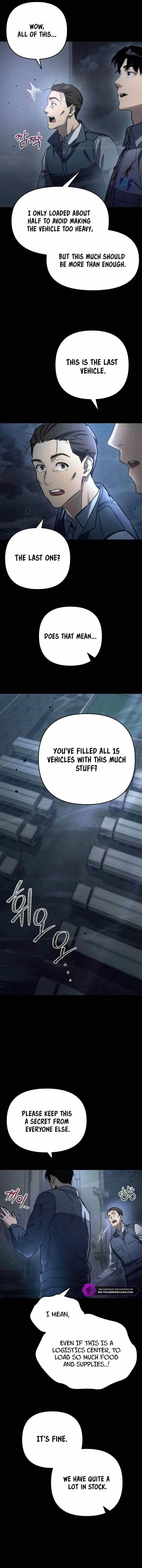 Hiding a Logistics Center in The Apocalypse Chapter 6 - Page 9