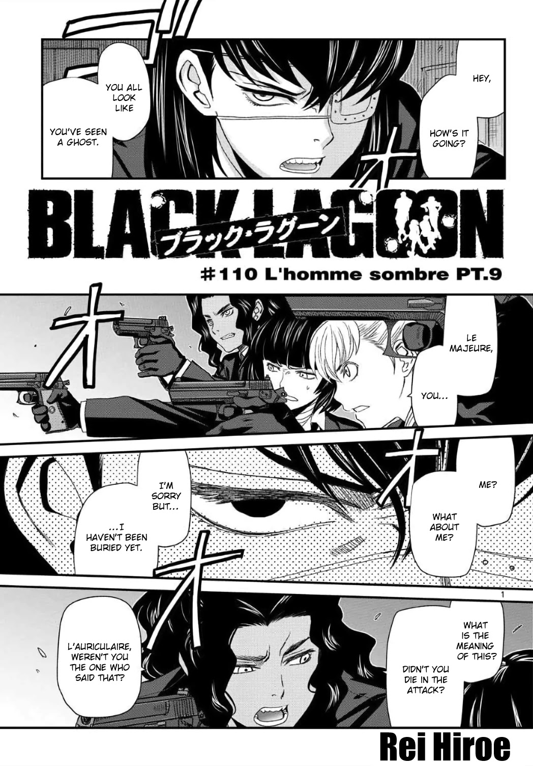 Black lagoon Chapter 110 - Page 1