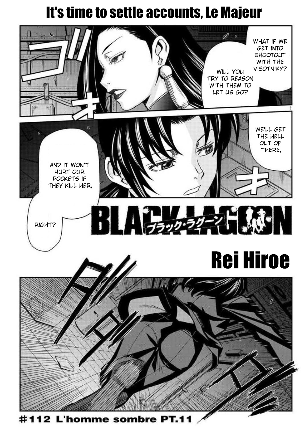 Black lagoon Chapter 112 - Page 1