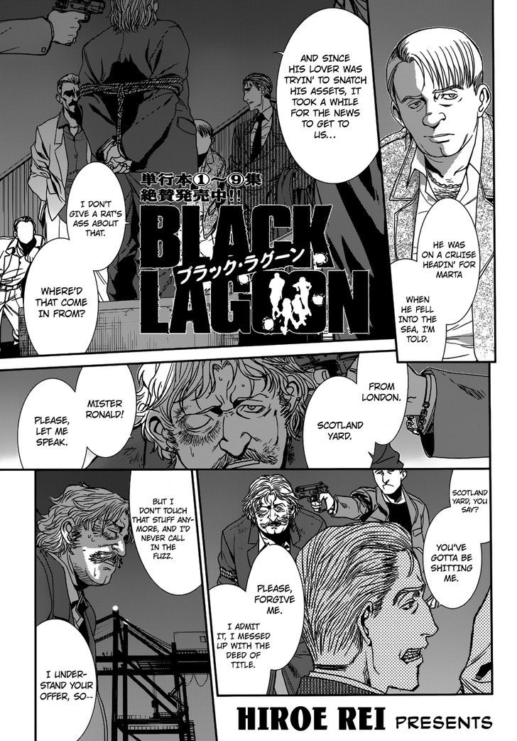 Black lagoon Chapter 86 - Page 1