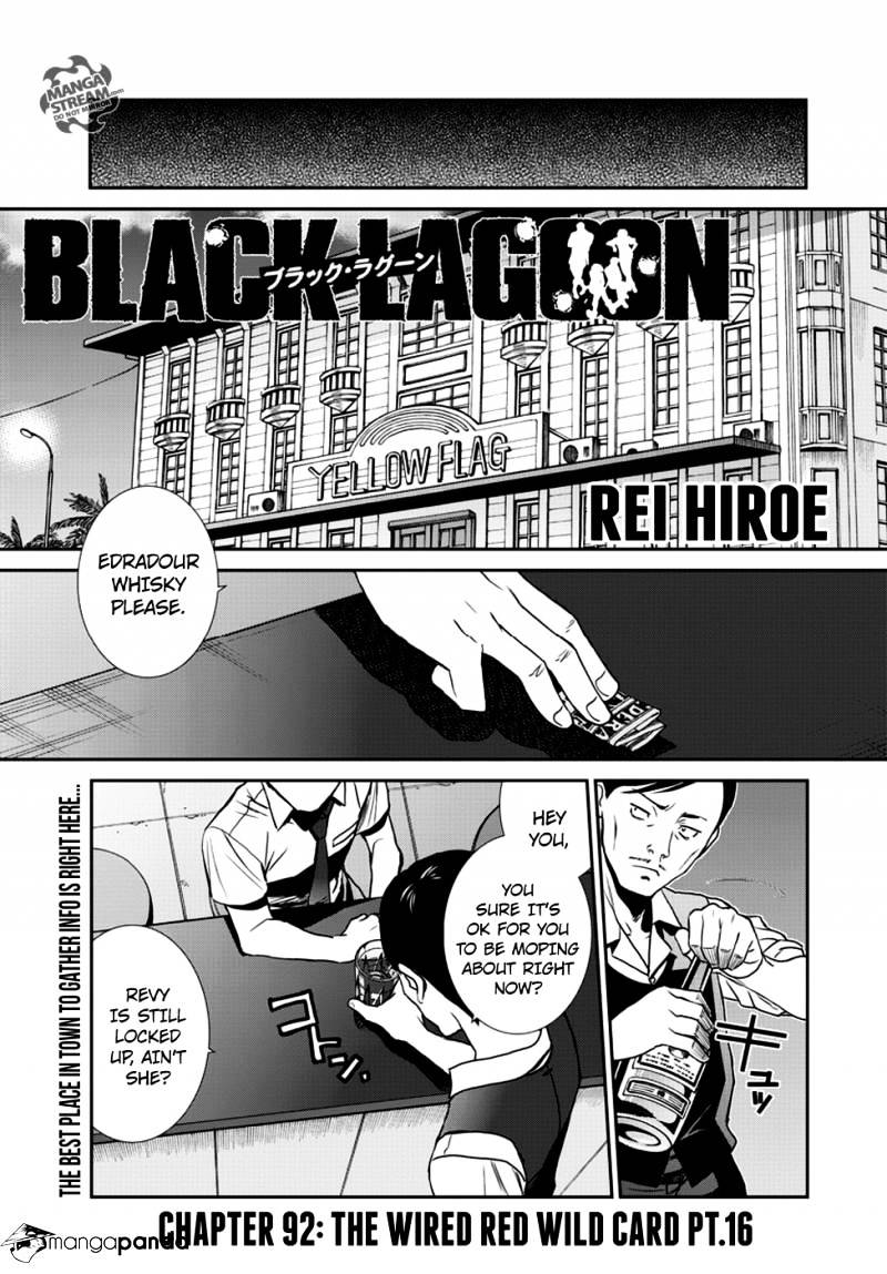 Black lagoon Chapter 92 - Page 1