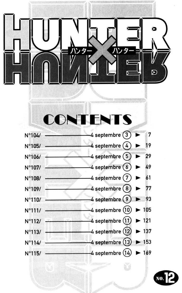 Hunter x Hunter Chapter 104 - Page 1