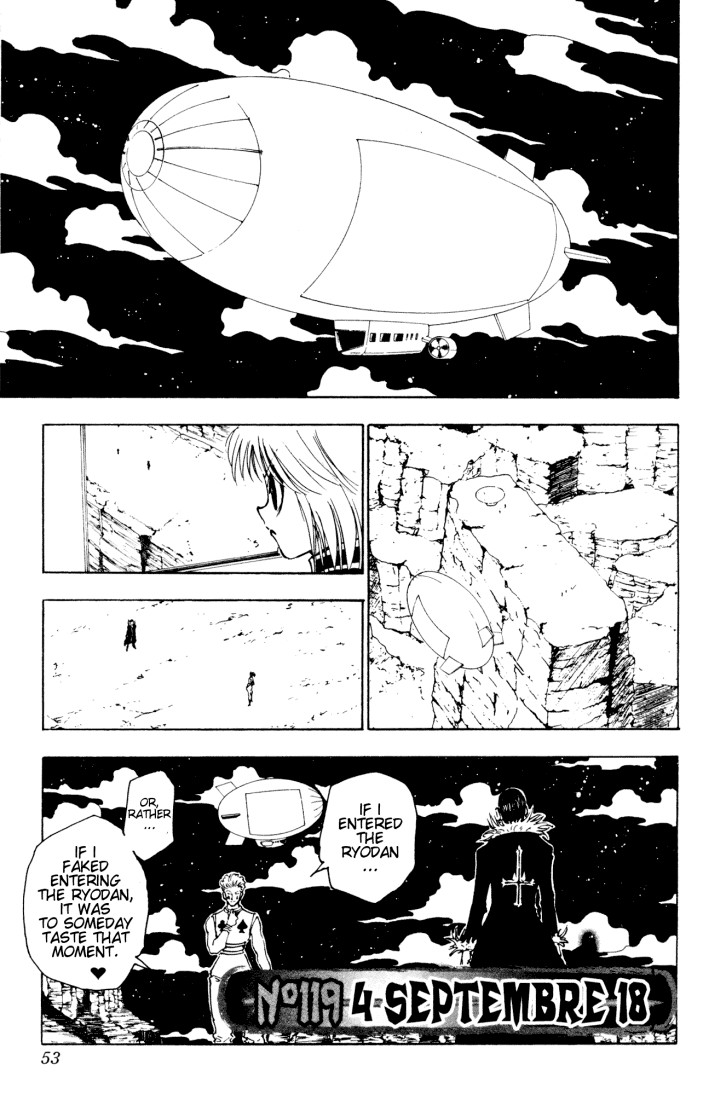 Hunter x Hunter Chapter 119 - Page 1