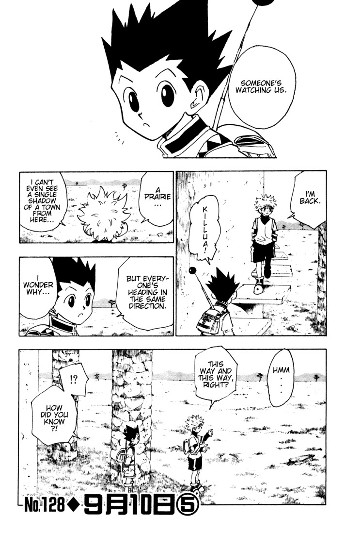 Hunter x Hunter Chapter 128 - Page 1