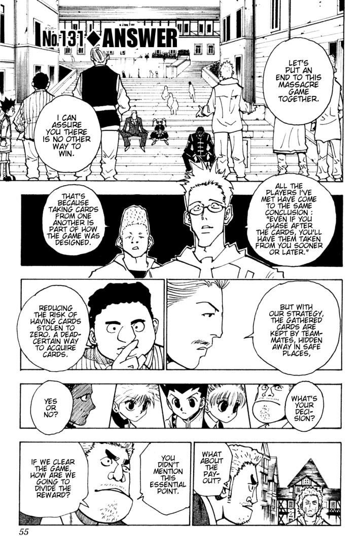 Hunter x Hunter Chapter 131 - Page 1