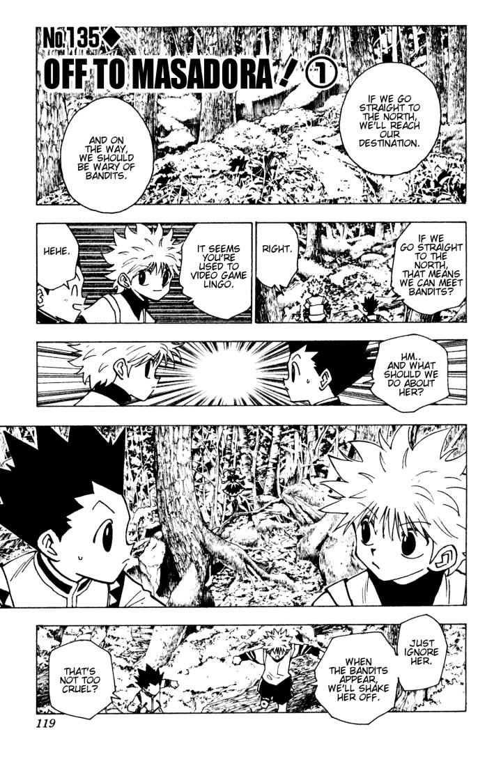 Hunter x Hunter Chapter 135 - Page 1