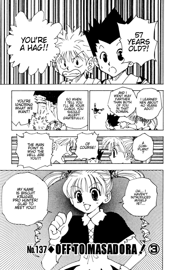 Hunter x Hunter Chapter 137 - Page 1