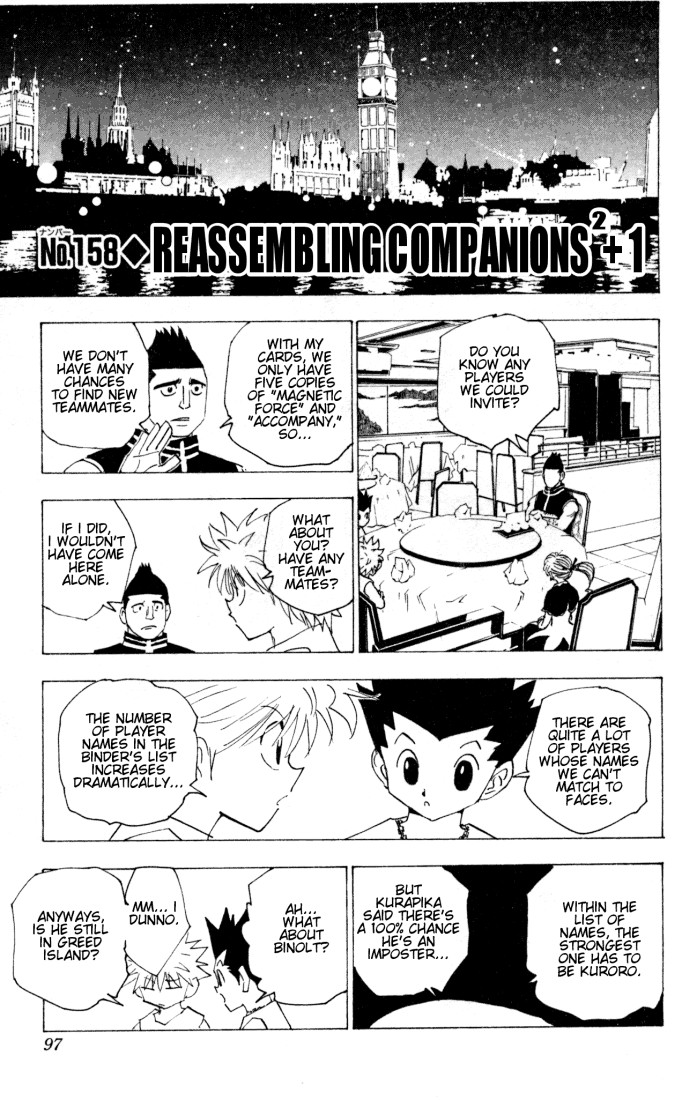 Hunter x Hunter Chapter 158 - Page 1