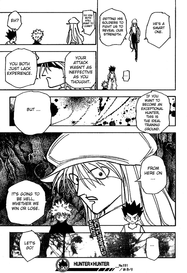 Hunter x Hunter Chapter 191 - Page 16