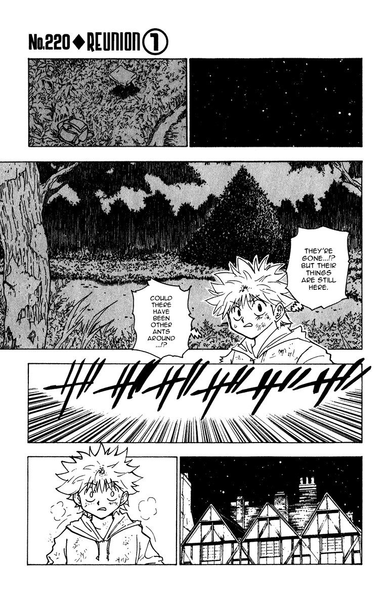 Hunter x Hunter Chapter 220 - Page 1