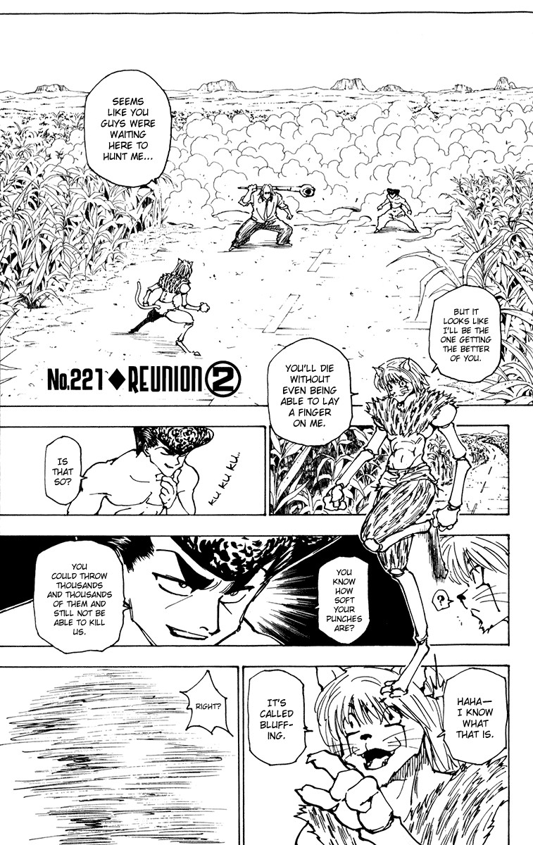 Hunter x Hunter Chapter 221 - Page 1