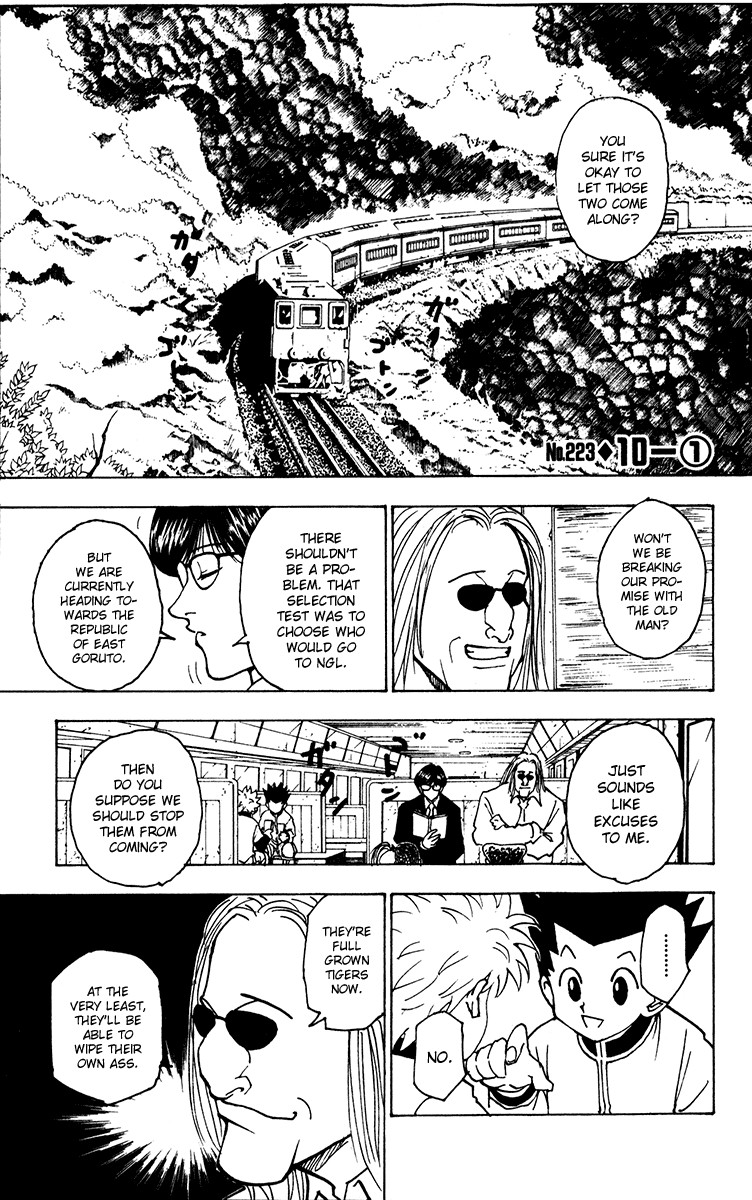 Hunter x Hunter Chapter 223 - Page 1