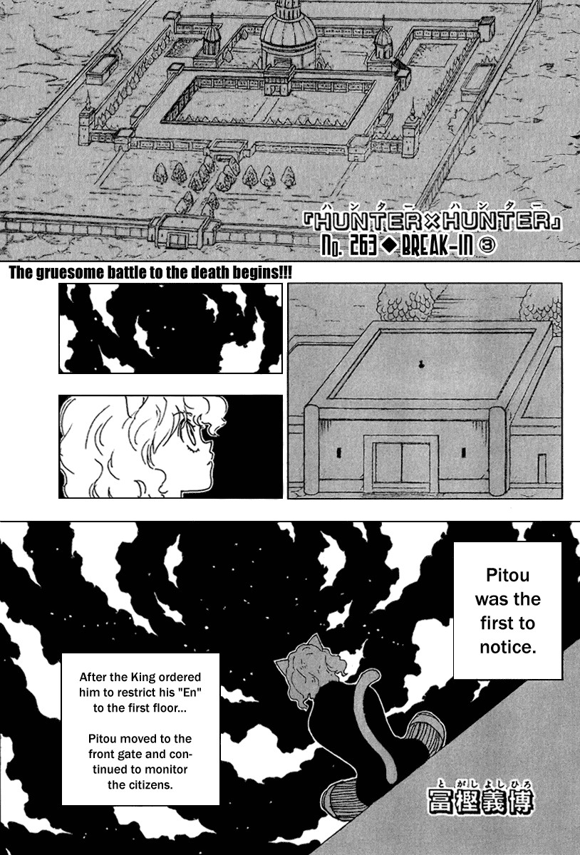 Hunter x Hunter Chapter 263 - Page 1