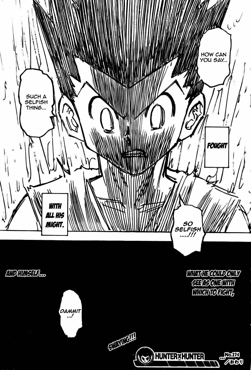 Hunter x Hunter Chapter 274 - Page 18