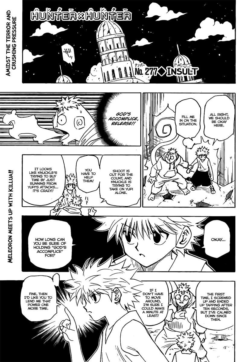 Hunter x Hunter Chapter 277 - Page 1